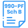 Form 990-PF Schedule B
